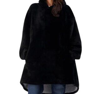 The Wayy Big Black Hoodie